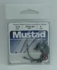 Mustad 39944BN-6/0 Black Nickel Classic Circle Hook 5CT Ringed Eye