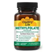 Methylfolate 60 Lozenges 1333 mcg by Country Life