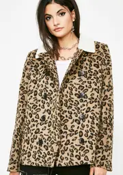 Sharp Claws Leopard Coat