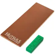 Brown Leather Strop with Compound - Get Razor-Sharp Edges with Stropping Kit ...