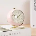 Night Light Metal Desktop Ornaments Home Decor Alarm Clock Table Clock