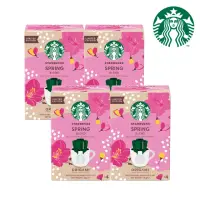 在飛比找momo購物網優惠-【STARBUCKS 星巴克】濾掛咖啡-春季綜合咖啡4入x4