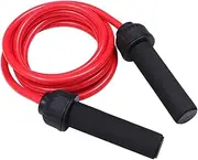 ARTSEWPLY Weighted Fitness Jump Rope Adjustable Length 400g Gravity Exercise Rope for Workouts