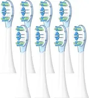 4/8PCS Replacement Brush Heads, Compatible For XIAOMI MIJIA MES609/610 Pro Electric Toothbrush Sealed Package(8 pcs)