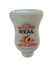 Real Infused Exotics Simply Peach Puree Infused Syrup - 16.9oz Bottle New Sealed