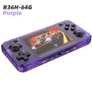 R36H Open-Source Retro Handheld Console with 3.5" IPS HD Display