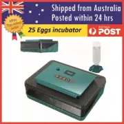 Digital Led Fully Automatic 25 Egg Incubator Hatch Turning Chicken Eggs Poultry
