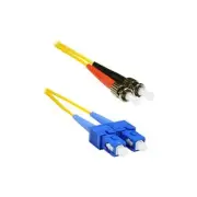 ENet SCST-SM-20M-ENC ENET 20M SC/ST DUPLEX SINGLE-MODE 9/125 OS1 OR BETTER YELLO