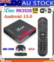 ✅AU stock Keyboard X98K RK3528 Android 13 TV Box 4GB + 32GB WiFi6 Bluetooth 5.0