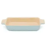 NEW Chasseur La Cuisson Rect. Baking Dish Medium Duck Egg Blue