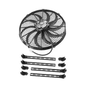 SPAL 10" Pull Type Curved Blade Radiator Cooling Fan & Mount Kit