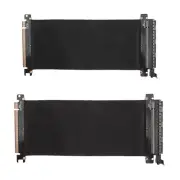 PCIe 3.0 16X Extension Cable Cord 180 Degree PCI Express 16X Flexible Riser Card