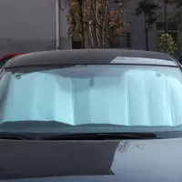 在飛比找松果購物優惠-加厚車用前擋遮陽板 5層加厚鋁箔 遮陽板 防晒 隔熱 (7.