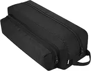 Vacuum Cleaner Accessory Storage Bag Fits for ThisWorx HOTOR Car Vacuum Cleaner & Accessories, Portable Tool Storage Case with Extra Pocket for Power Cord,Brush Nozzles,Cleaning brush (Black)