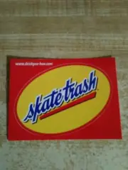 ANONYMOUS SKATEBOARD CO.VINTAGE YOO-HOO DRINK THE SKATE TRASH SKATEBOARD STICKER