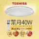 【TOSHIBA 東芝】LED 40W 葉月 LED調光調色美肌吸頂燈(適用5-6坪 5年保固)