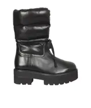 Strapping design and ankle boots 36 Black