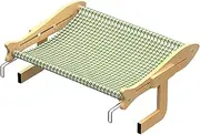Cat Bed Window - Foldable Cat Window Hammock Perch | Reinforced Cat Window Perch with Strong Suction Cup | Space Saving Window Mounted Cat Seat for Indoor Windowsill Bedside Balcony Patio