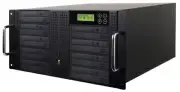 9 Burner Blu-ray DVD Rackmount Duplicator Copier Recording Disk Copy+1TB+USB