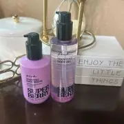 Pink Victoria’s Secret br Super Berry Body Oil & Boosting Super-Berry Body Serum