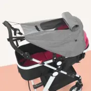 Universal Baby Pushchair Sun Visor Strollers Sun Shade Canopy Pram Cover AU