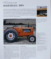 Marshall Tractor Picture Article Sheet Out of Print Farm Wall Art Decor Display