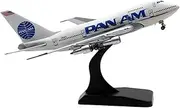 Pre-Built Model Aircraft 14CM Scale Civilian Aircraft Model 1/400 for Pan Am for Boeing B747SP N538PA Highly Detailed Airliner Airplane Miniature Airplane Model