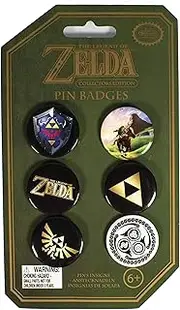 Paladone The Legend of Zelda Pin Badges 6-Piece Set