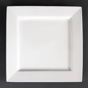 Olympia Lumina Square Plate - 265mm 10 1/2" (Box 4)