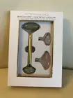 True Beauty Interchangeable Rose Quartz and Jade Beauty Roller New In Box