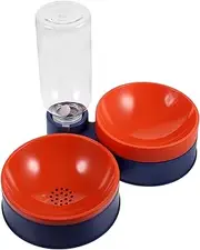 Automatic Pet Feeder and Water Dispenser Dual Bowl for Cats and Dogs Detachable Design for Easy Cleaning Deep Sea Convenient Feeding for Hydration and Nutrition