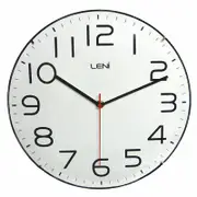 Leni 30cm White Classic Wall Clock