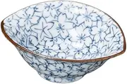 Sometsuke Spring and Autumn Umbrella Chiyohisa [3.5 x 2.8 x 1.4 inches (8.8 x 7 x 3.5 cm) | Small Bowl |