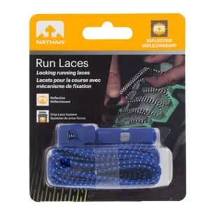 美國NATHAN反光快扣鞋帶Run Laces-快調鞋帶