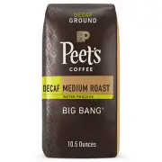 Peet's Big Bang Decaf Medium Roast Ground Coffee
