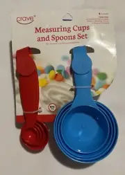 Set 08 Crave Measuring Cups and Spoons Set of 8
