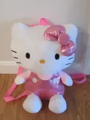 Hello Kitty 16" Soft Plush Backpack