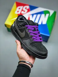 在飛比找Yahoo!奇摩拍賣優惠-【換糖鋪子】 耐克/Nike SB Dunk Low 黑紫 