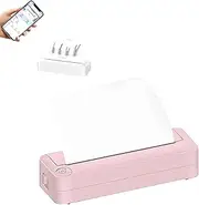 Portable Thermal Printer,Bluetooth Thermal Printer for Travel,WiFi Wireless Printer Support A4 Thermal Paper,Compact Printer for Phones PC, Mini Inkless Printer for Home Use, Office
