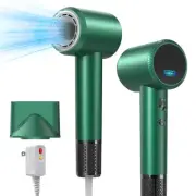 Professional Hair Dryer - 150000 RPM High-Speed, Negative Ionic for Fast Dryi...