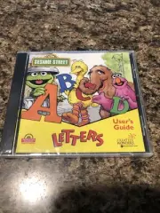 Sesame Street letters CD-Rom Creative Wonders for Windows 1995