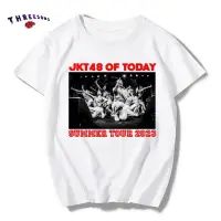 在飛比找蝦皮購物優惠-Putih T 恤成人白色襯衫 GIRLBAND JKT48