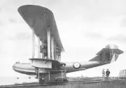English Electric P.5 Kingston Reconnaissance Flying Boat Wood Model Small New