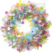 MOTHNUR Christmas Decorations Mini Tinsel Garland Dancing Swaying Tree Garlands for Doors with Lights Pine Garland with Lights Spring Festival Festive Decorations Colorful Garland