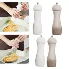 Refillable Wooden Manual Salt for Peppercorn Kitchen Gadgets