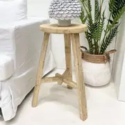 Club Santorini Palu Recycled Timber Bar Stool