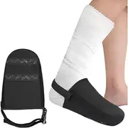 1 Pack Protective Foot Casting Socks Toe Covers Soft Breathable Casting Toe Protectors Casting Socks Toe Covers Unisex, Adjustable Casting Socks for Legs, Feet and Ankles