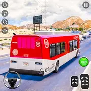 Urban City Bus Simulator Driving Games Passenger Transport - Highway Bus Coach