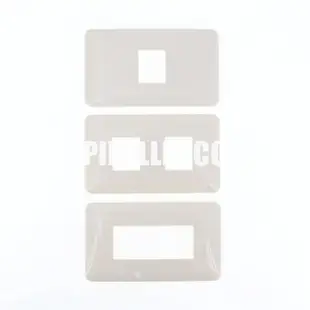 【南陽貿易】台灣製 Panasonic 國際牌 開關 蓋板 一孔 二孔 三孔 插座 塑膠蓋 外蓋