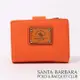 SANTA BARBARA POLO & RACQUET CLUB - 幸福微糖釦式拉鍊雙層短夾(陽橙橘)